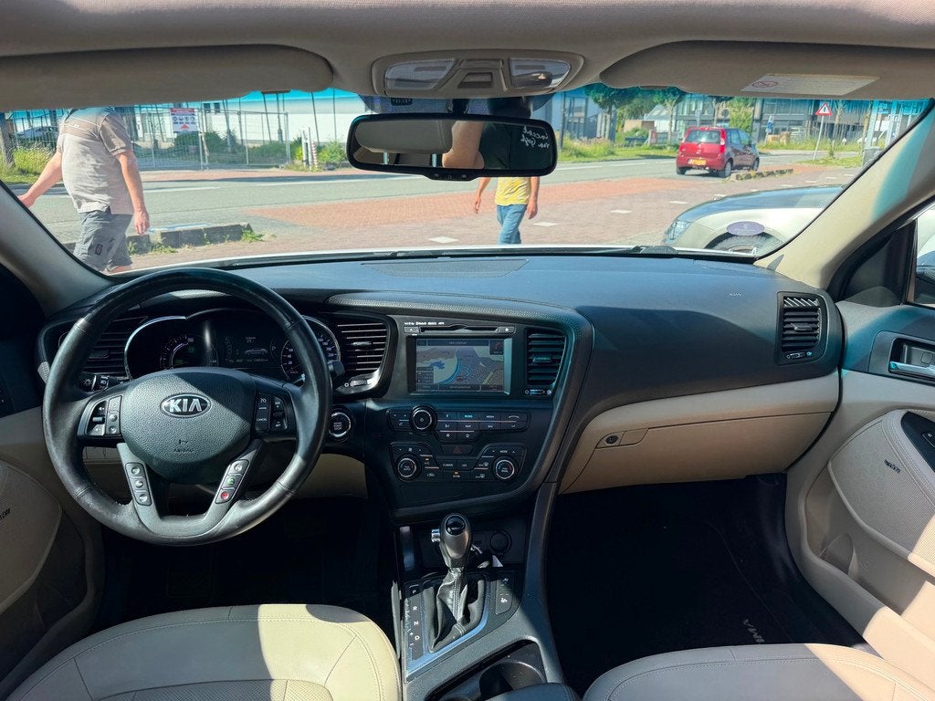 Kia Optima 2.0 CVVT Hybrid Super Pack, Auto's, Euro 5, Gebruikt, 150 pk, Optima