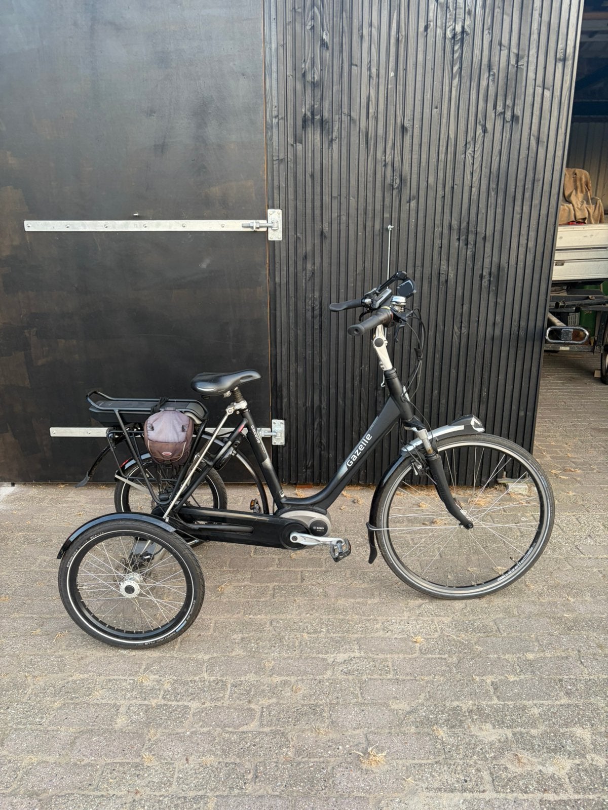 Ombouw e-bike gazelle driewieler, Fietsen en Brommers, Fietsen | Driewielfietsen, Ophalen of Verzenden, Zo goed als nieuw