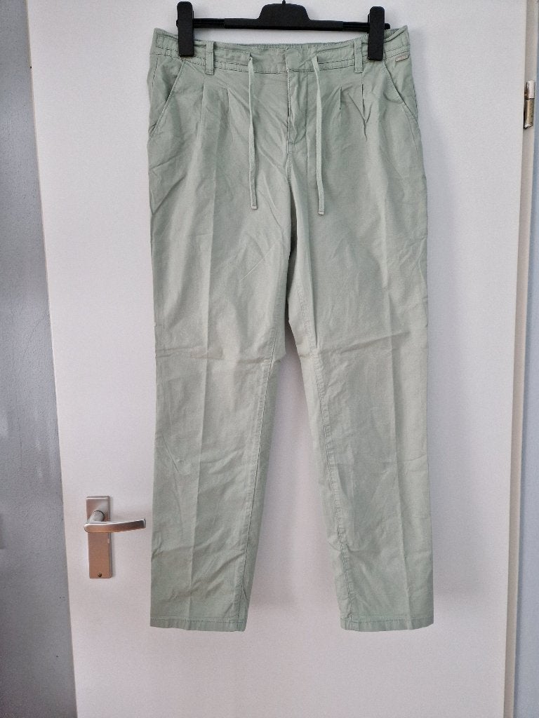 Broek C&A maat 40, Zo goed als nieuw, Lang, C&A, Groen