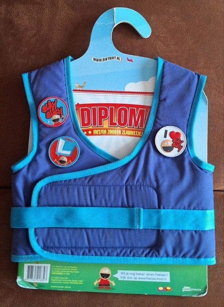 BikyBiky Fietsvest voor kinderen - Maat 98-128, Kinderen, Overige maten, Ophalen of Verzenden, Zo goed als nieuw
