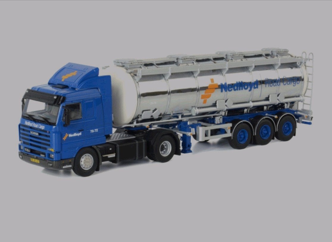 Scania 113 tankoplegger Nedlloyd WSI, Wsi, Wsi, Nieuw, Ophalen of Verzenden