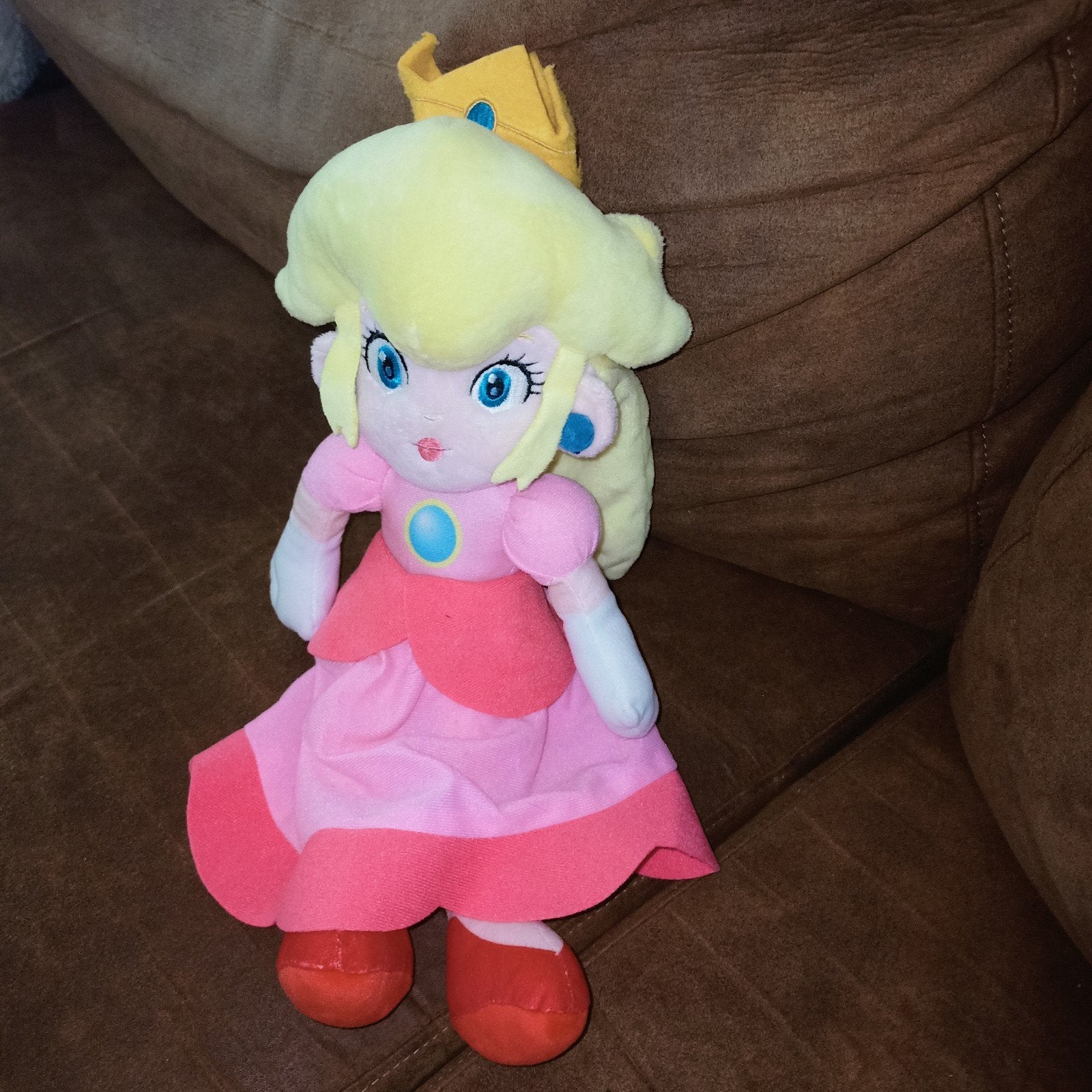 super mario, primces peach knuffel. 2020., Overige typen, Ophalen of Verzenden, Zo goed als nieuw, Wasbaar