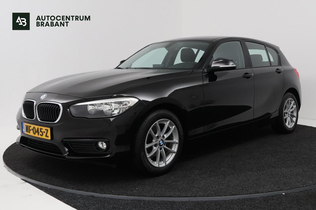 BMW 1-serie 116i Sport (MULTIMEDIA, LM VELGEN, STUURBEDIENIN, 1-Serie, Zwart, Start-stop-systeem, 3 cilinders