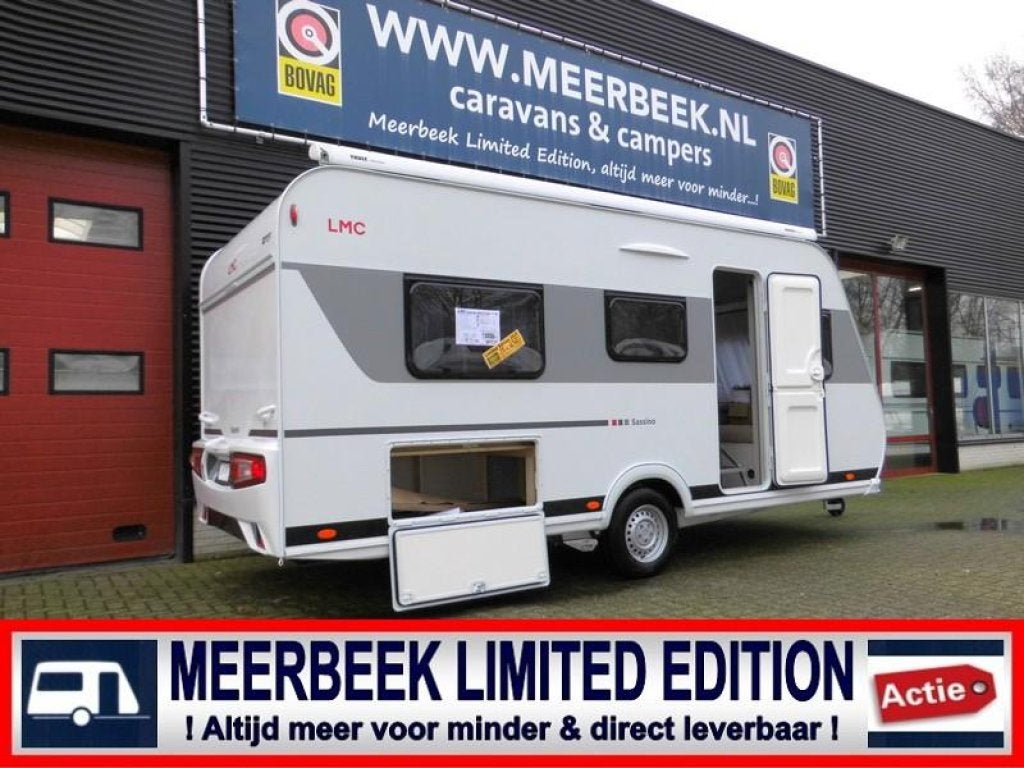 LMC Sassino 460 E 4074,=KORTING AIRCO+THULE+MOVER+AS 1350KG, Caravans en Kamperen, Standaardzit, Schokbreker, 750 - 1000 kg, Particulier