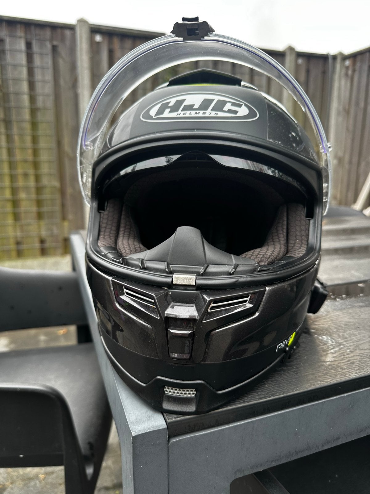 HJC RPHA 70 helm met Cardo Packtalk Bold JBL, Ophalen of Verzenden, Tweedehands, Integraalhelm, HJC