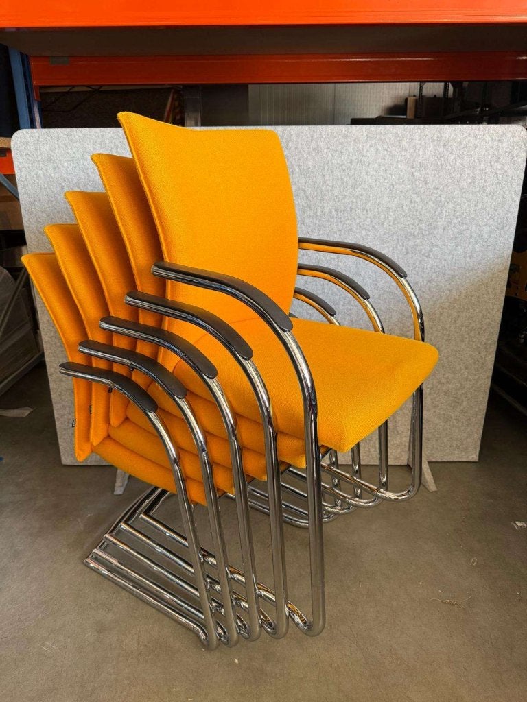 Klober ontvangststoelen/vergaderstoelen/conferentiestoelen