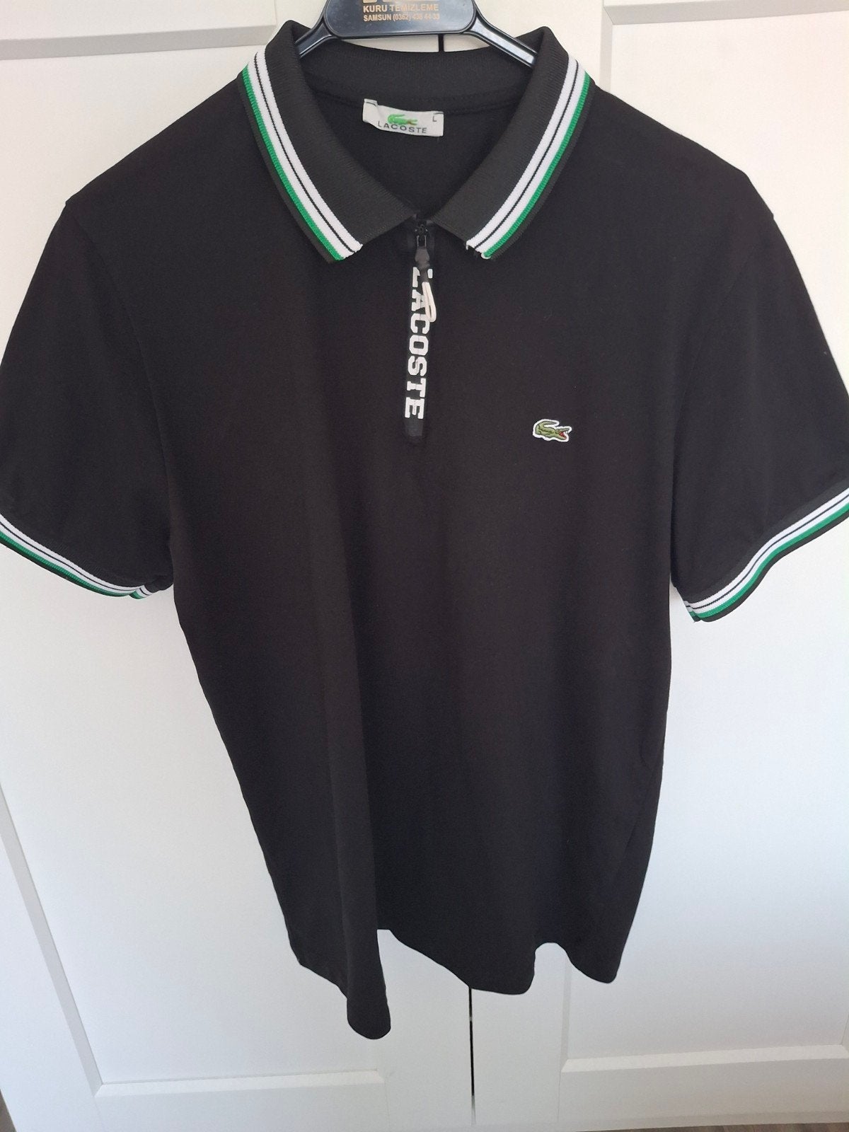 lacoste polo zgan, Kleding | Heren, Maat 52/54 (L), Ophalen of Verzenden, Zo goed als nieuw, Lacoste
