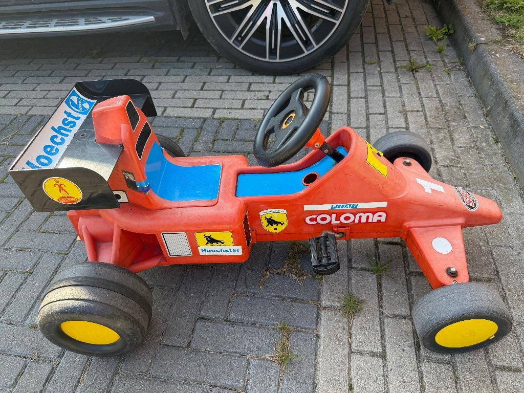 antieke ferrari trapauto, Ophalen of Verzenden