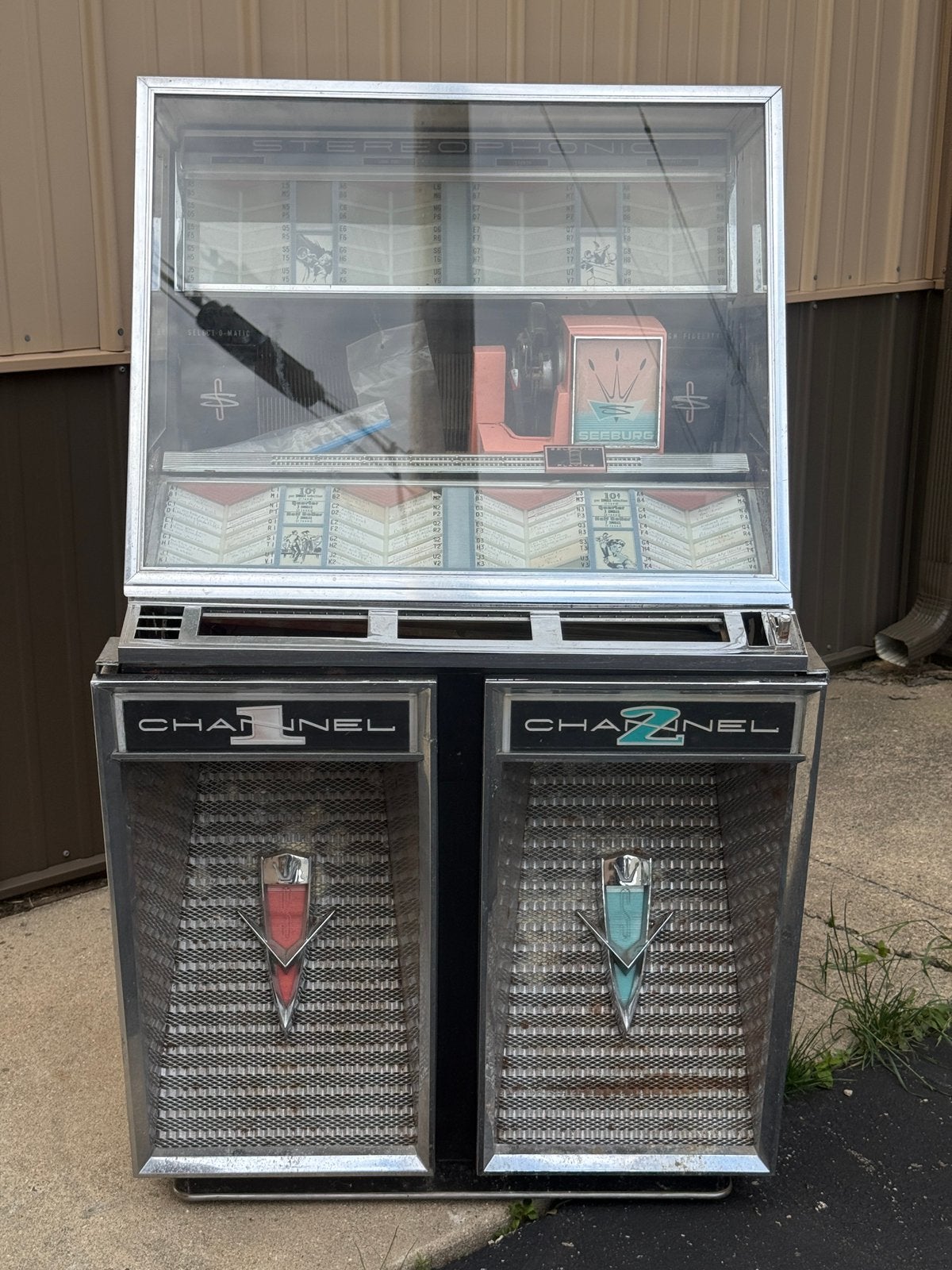 Vintage Seeburg model 222 Stereophonic Jukebox - Opknapper