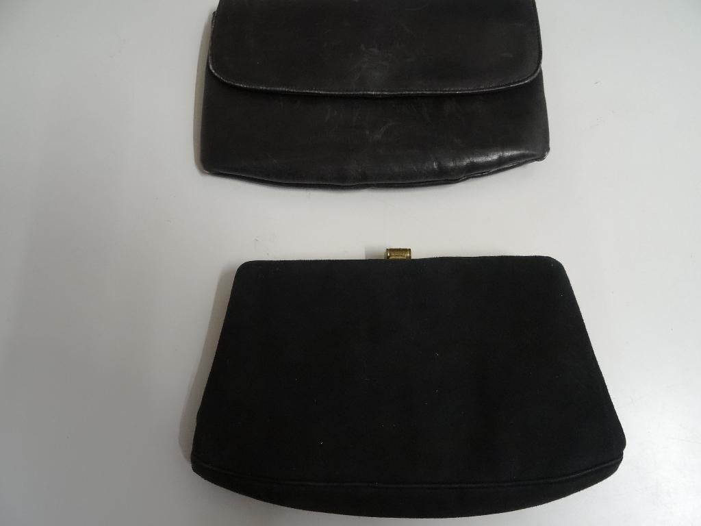 2 handtasjes, Antiek en Kunst, Ophalen of Verzenden, Dames