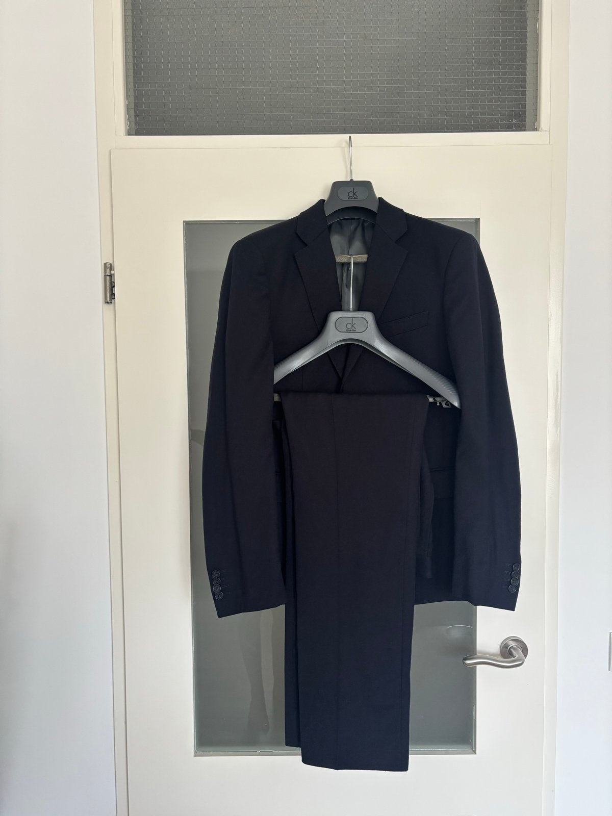 Calvin Klein Pak (Colbert & Pantalon) - Maat 46, Ophalen, Zo goed als nieuw, Maat 46 (S) of kleiner, Blauw