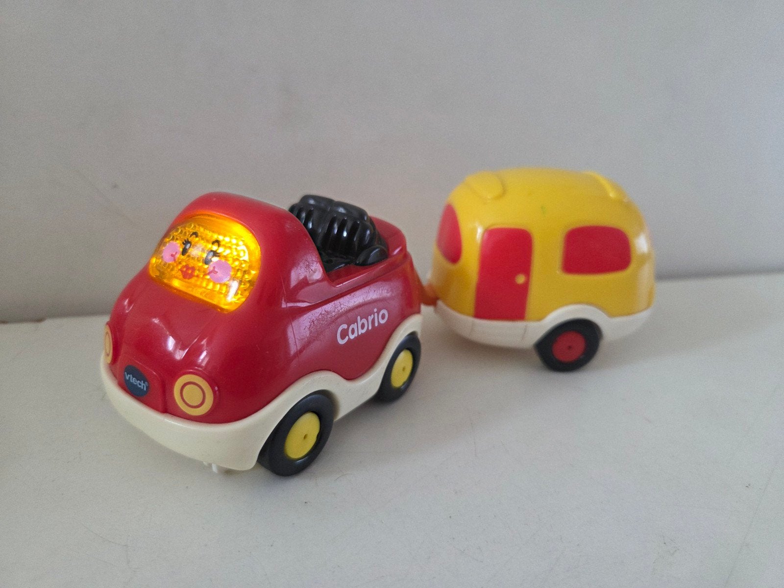 VTech Toet Toet Auto's Claire Cabrio met Caravan, Ophalen of Verzenden, Zo goed als nieuw