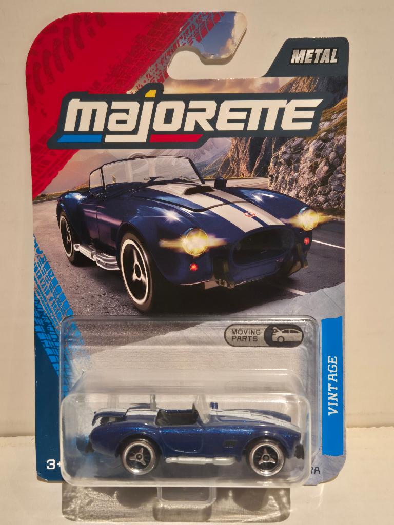 Majorette 1/64 Shelby Cobra, Ophalen of Verzenden, Nieuw, Auto