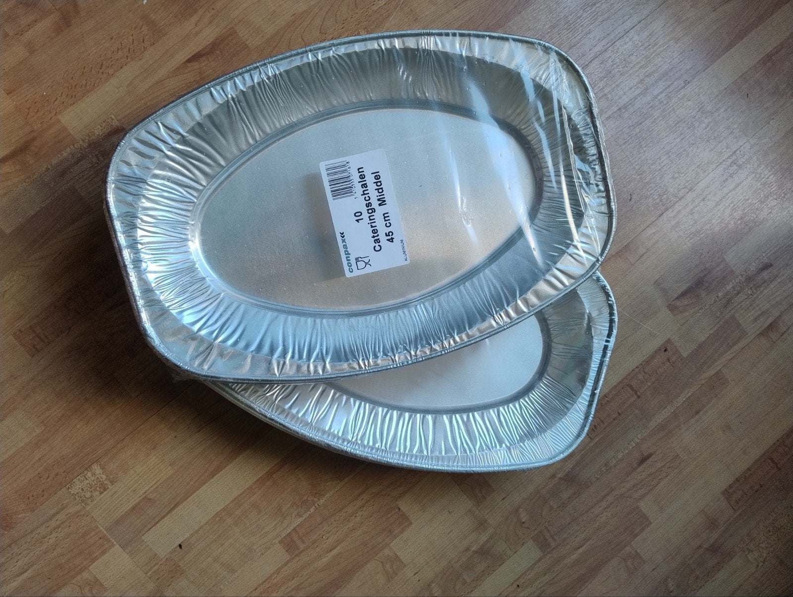 Catering schalen en bordjes, Ophalen