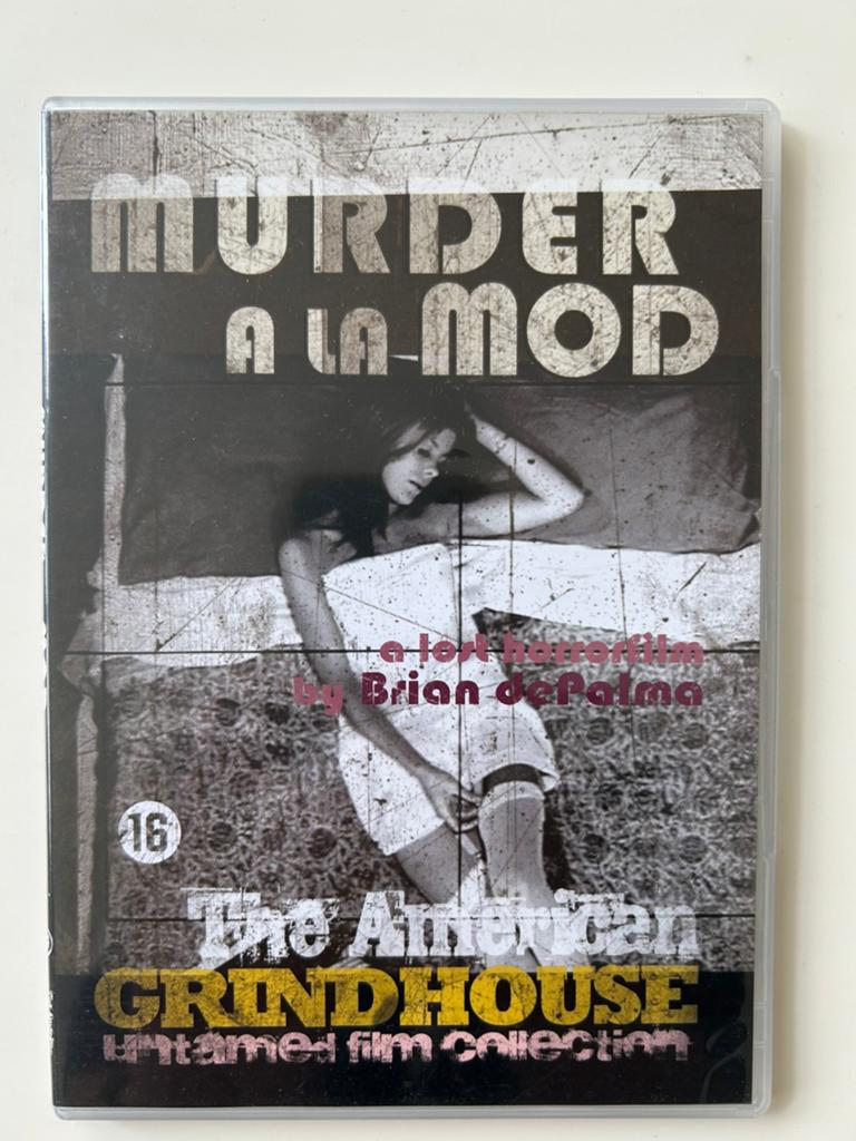 -Murder a la Mod- regie Brian De Palma, Vanaf 16 jaar, Ophalen of Verzenden, Zo goed als nieuw, Overige gebieden