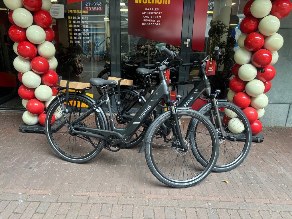 Fietshokje Raaks: Raaks Dudok elektrische heren/damesfiets