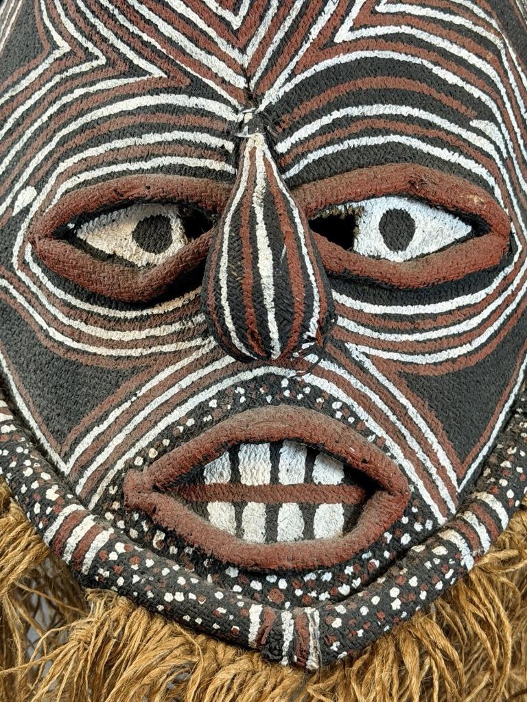 260507 - Zeldzaam Afrikaans Makishi masker uit Zambia, Ophalen of Verzenden