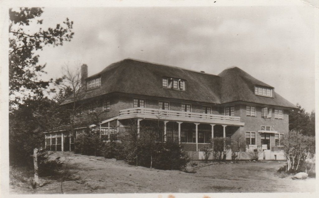 Hellendoorn     Theehuis  de Uitkijk, Ophalen of Verzenden, 1940 tot 1960, Gelopen, Overijssel