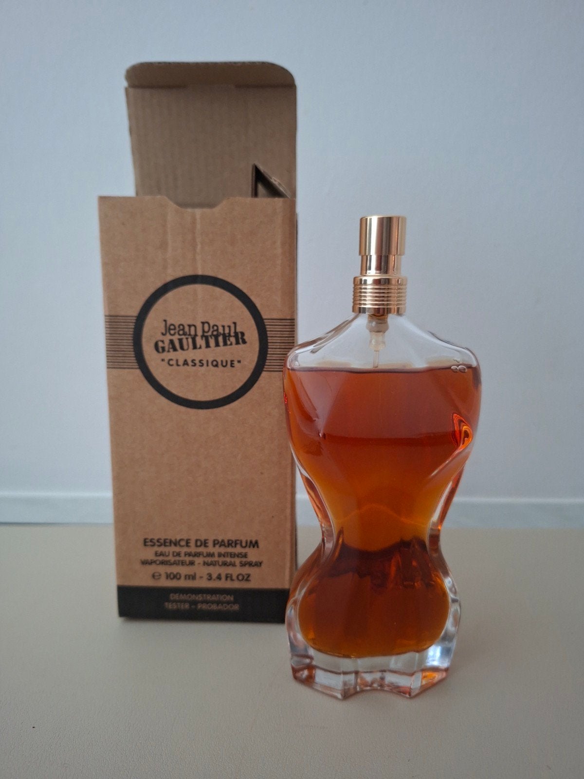 Jean Paul Gaultier Classique Essence de Parfum 100ml Tester, Ophalen, Nieuw, Parfumfles