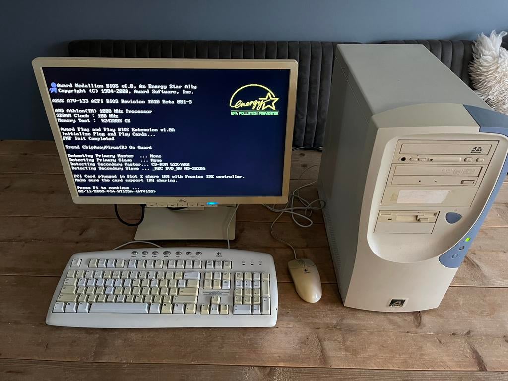 Amd athlon 1000mhz computer, Ophalen