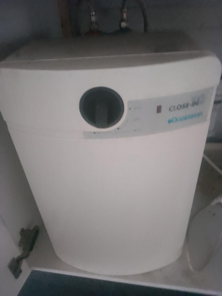 Doodelderop Close-in 10 liter boiler, Doe-het-zelf en Verbouw, Geisers en Boilers, Gebruikt, Aardgas, Minder dan 20 liter, Onbekend