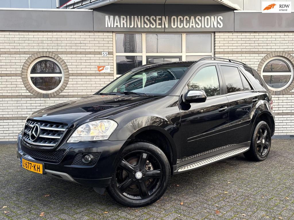 Mercedes-Benz M-klasse ML 350 |Stoelvw,PDC,Airco|, Auto's, Automaat, Euro 5, Gebruikt, Zwart