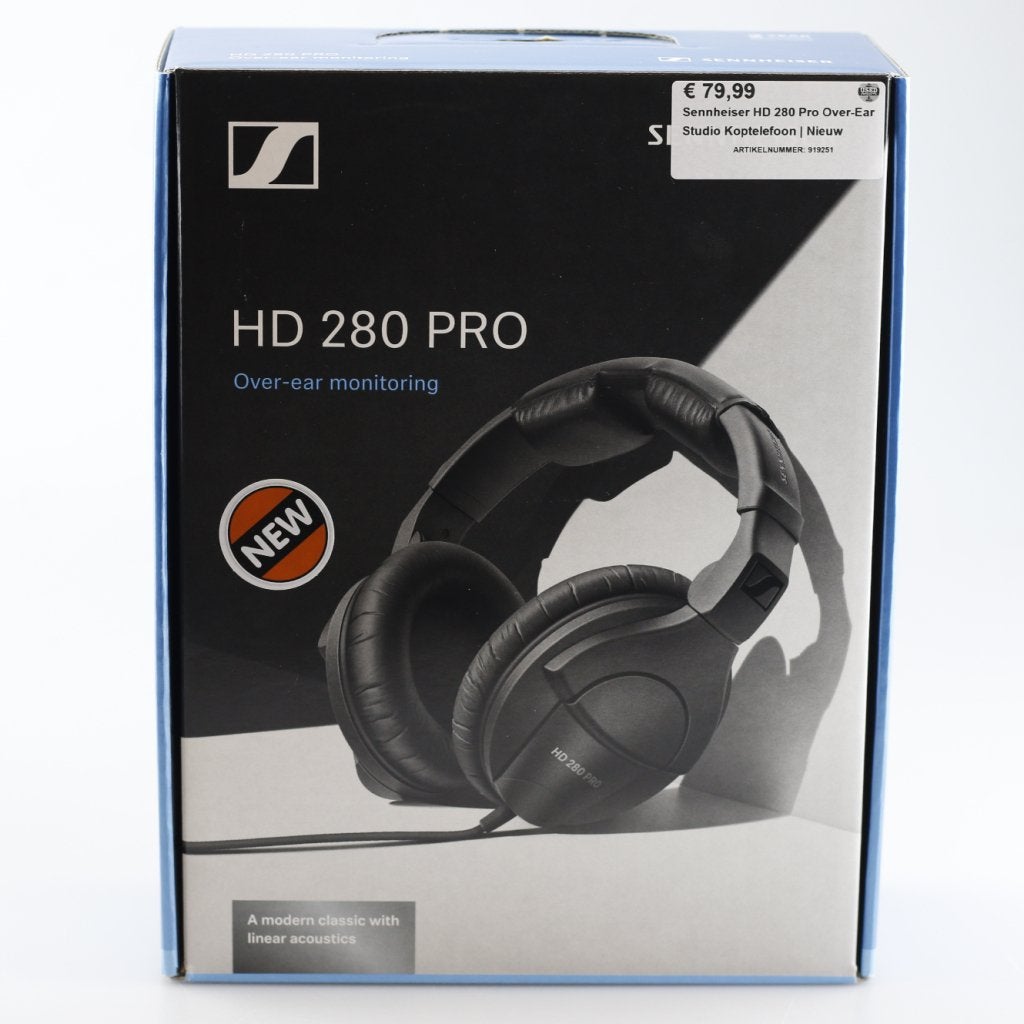 Sennheiser HD 280 Pro Over-Ear Studio Koptelefoon | Nieuw, Audio, Tv en Foto, Koptelefoons, Sennheiser, Gebruikt, https://www.sennheiser.com/global-contact