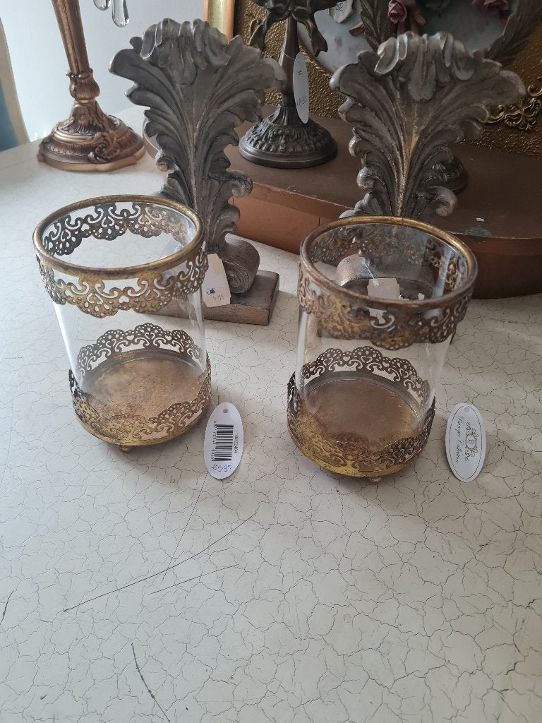 Nieuwe windlichtjes House of Baroque foto 1 t/m 7 p/st 9.95, Heikant 21 Kaatsheuvel, Windlicht, Belle Vieille Brocante, Nieuw