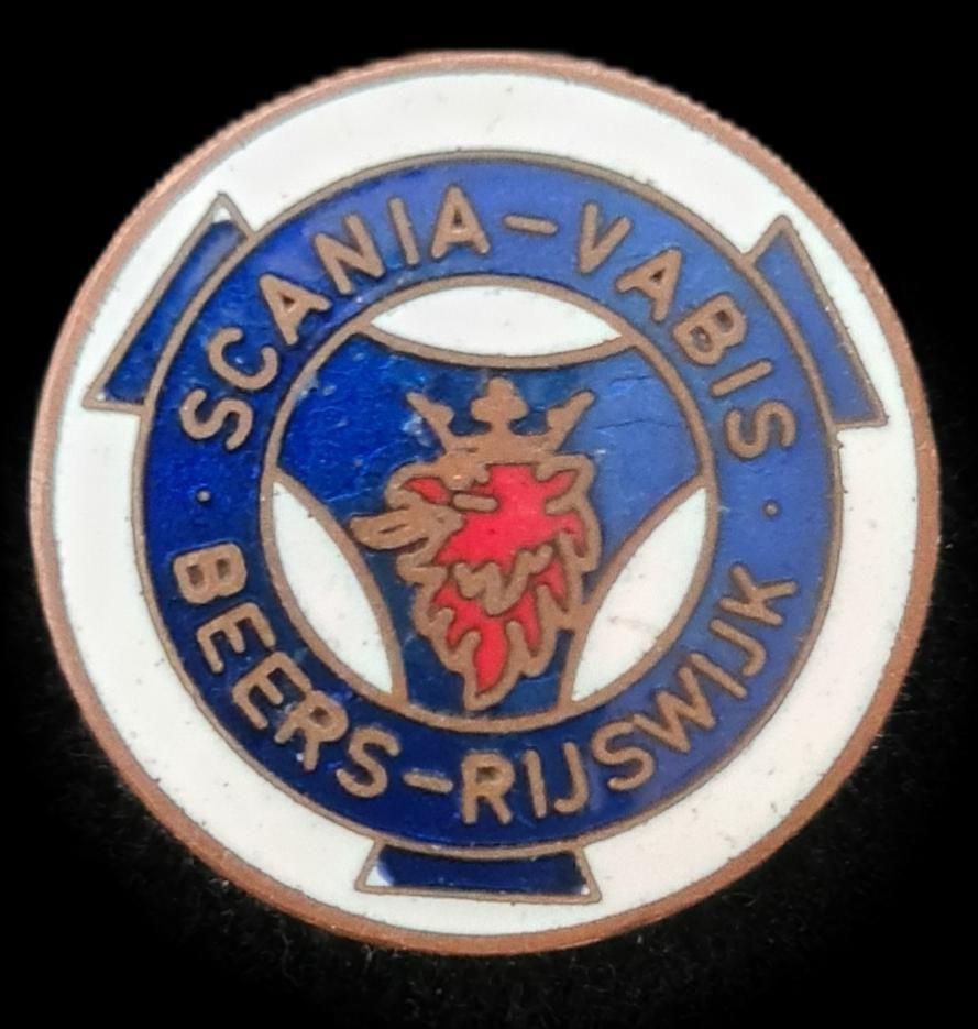 Scania-Vabis met Beers-Rijswijk tekst- speld -, Verzenden, Nieuw, Transport, Speldje of Pin