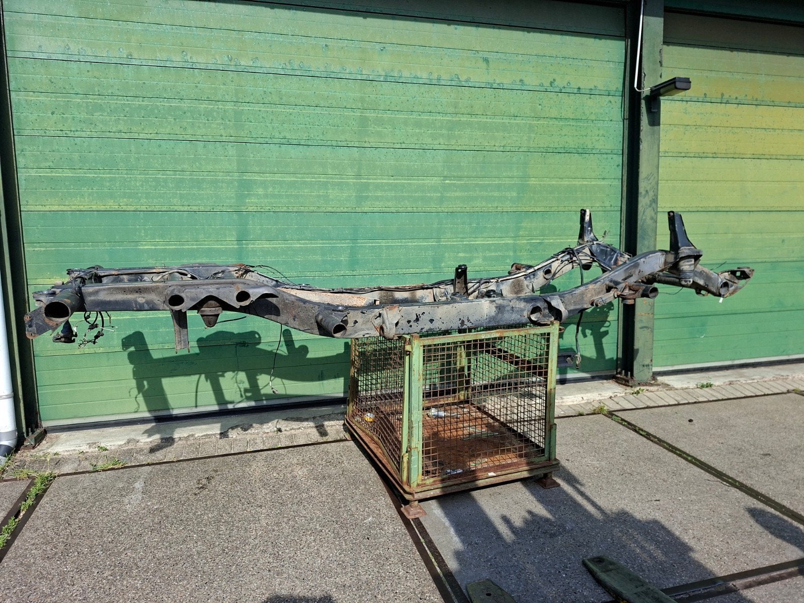 G-klasse oldtimer chassis 1980 met 6 cil diesel, Auto-onderdelen, Carrosserie en Plaatwerk, Gebruikt, Mercedes-Benz, Info@g-wagen.nl