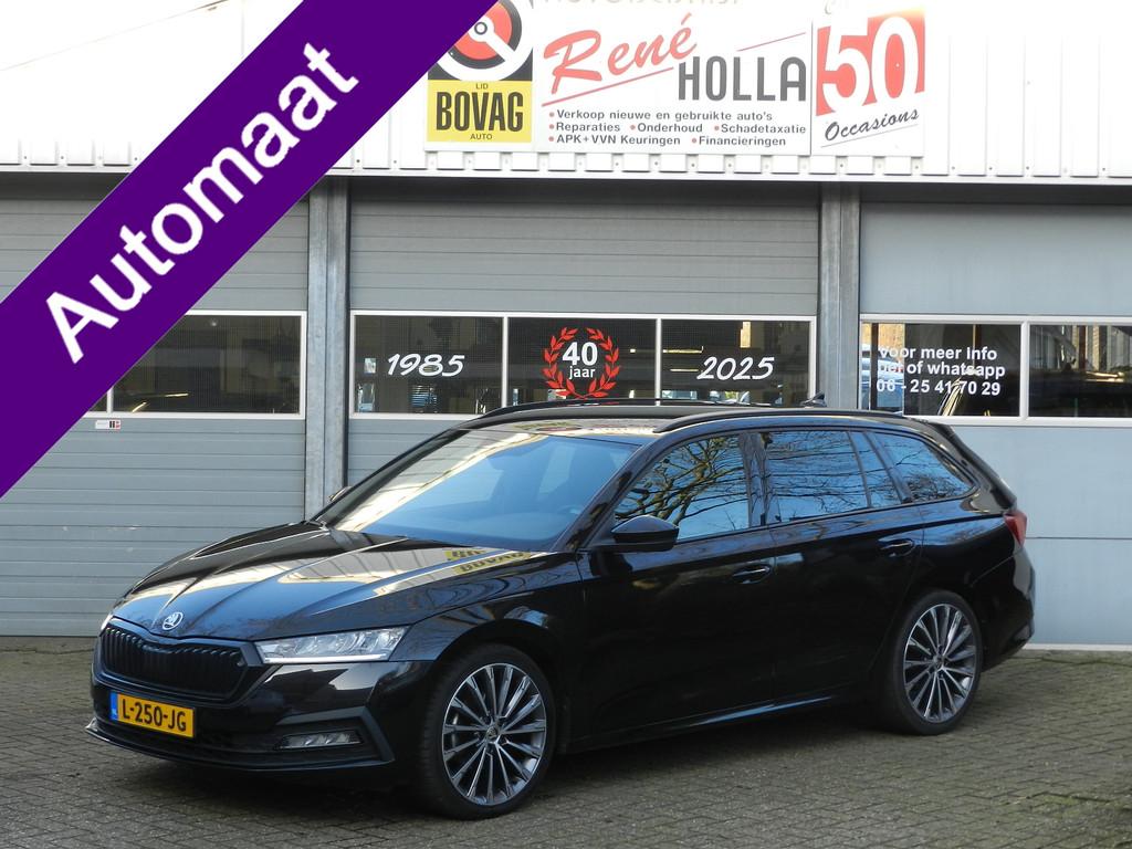 Skoda Octavia Combi 1.5 e-TSI 150PK Sport Business DSG Autom, Auto's, Skoda, Bedrijf, Te koop, Octavia, ABS, Airbags, Airconditioning