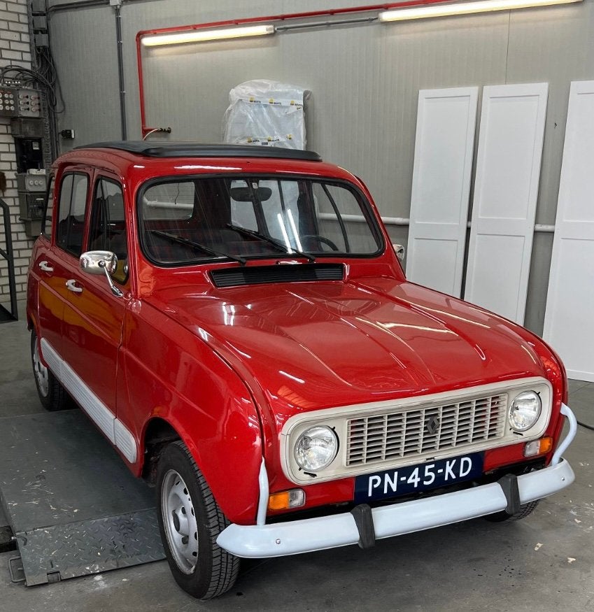 Renault 4 1.1 GTL 1986 Rood, Auto's, 46 pk, 4 cilinders, Origineel Nederlands, Handgeschakeld