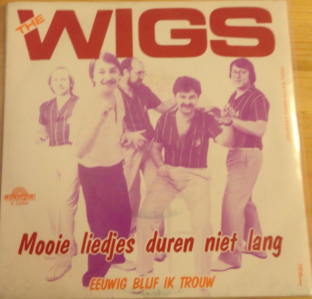The Wigs > Mooie liedjes duren niet lang, Gebruikt, 7 inch, Single, Ophalen of Verzenden