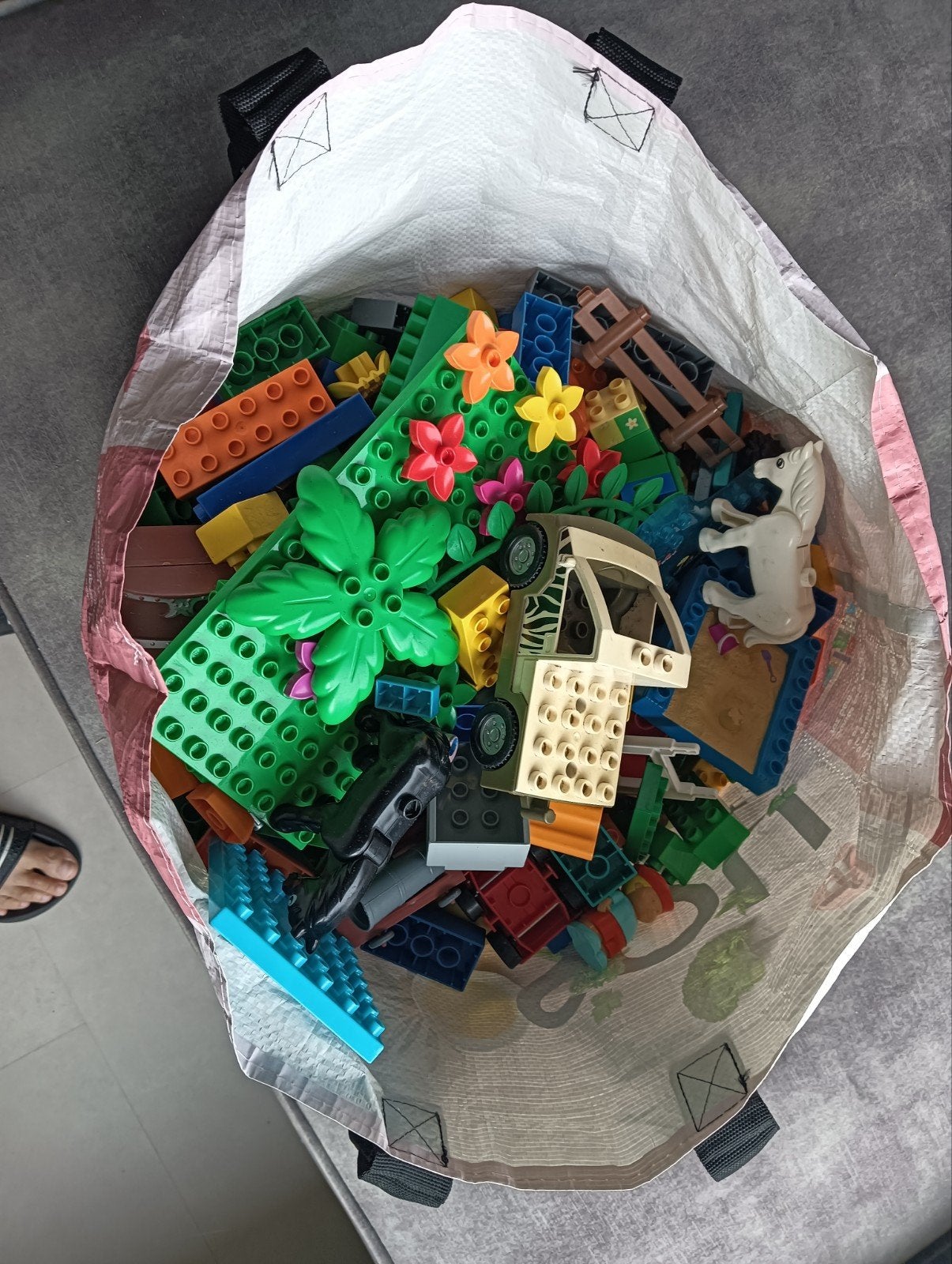 Duplo, Ophalen, Gebruikt