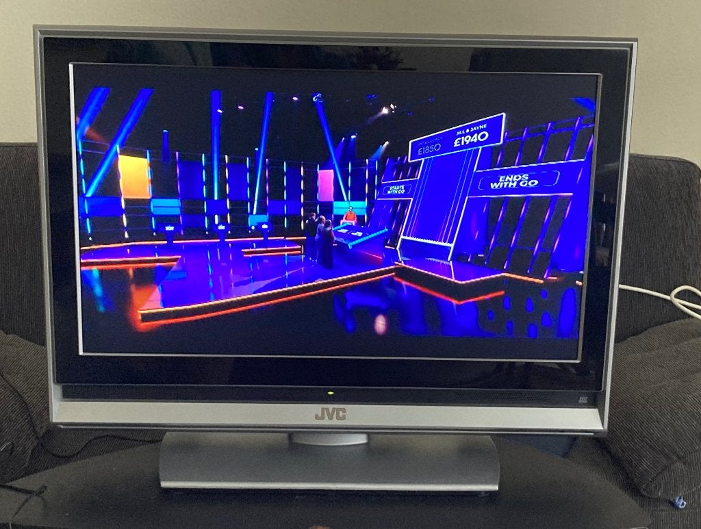 Televisie JVC, Gebruikt, 50 Hz, 60 tot 80 cm, Ophalen