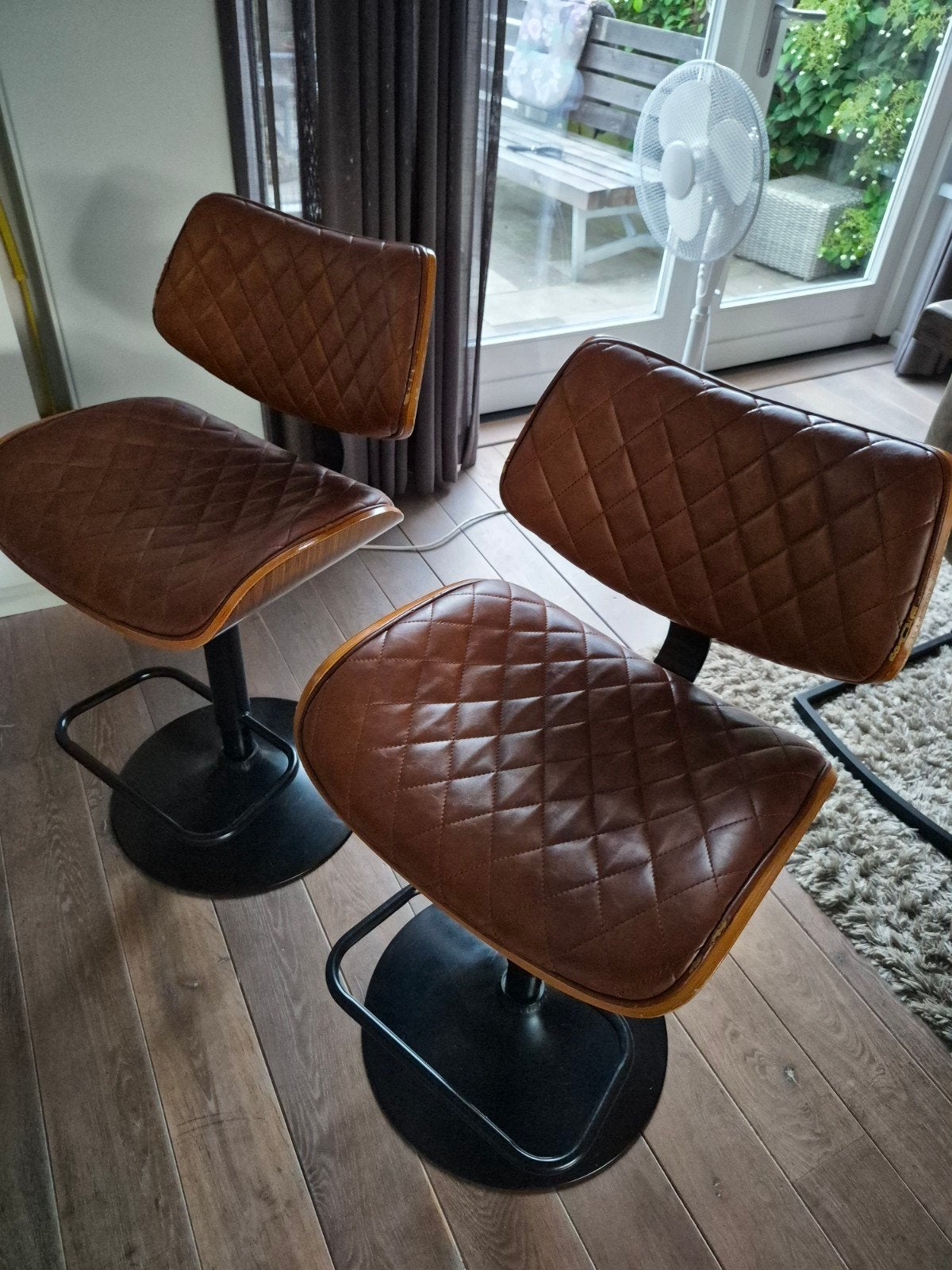 Bar krukken, Huis en Inrichting, 2 krukken, Ophalen, Gebruikt, 60 tot 90 cm