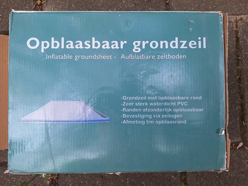 Opblaasbaar grondzeil 2.5 x 5.5M, Ophalen of Verzenden