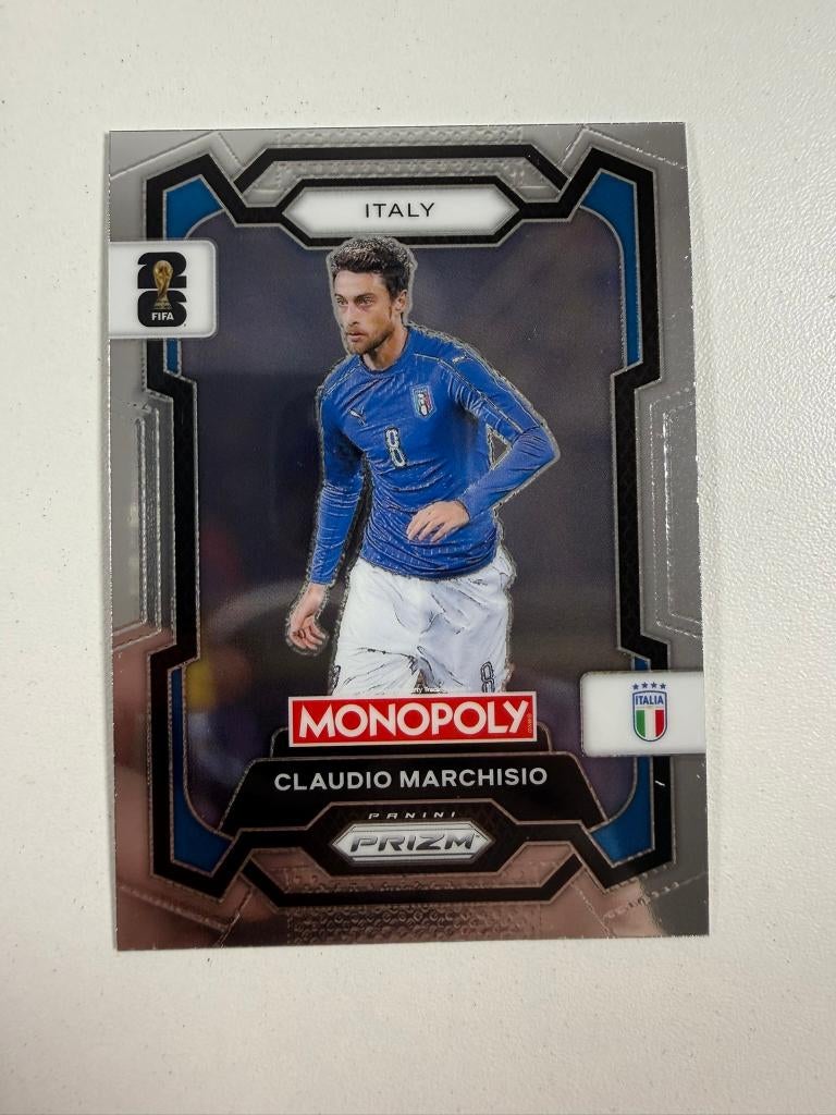 38 Claudio Marchisio Prizm Monopoly World Cup 2026, Ophalen of Verzenden, Nieuw, Buitenlandse clubs, Poster, Plaatje of Sticker