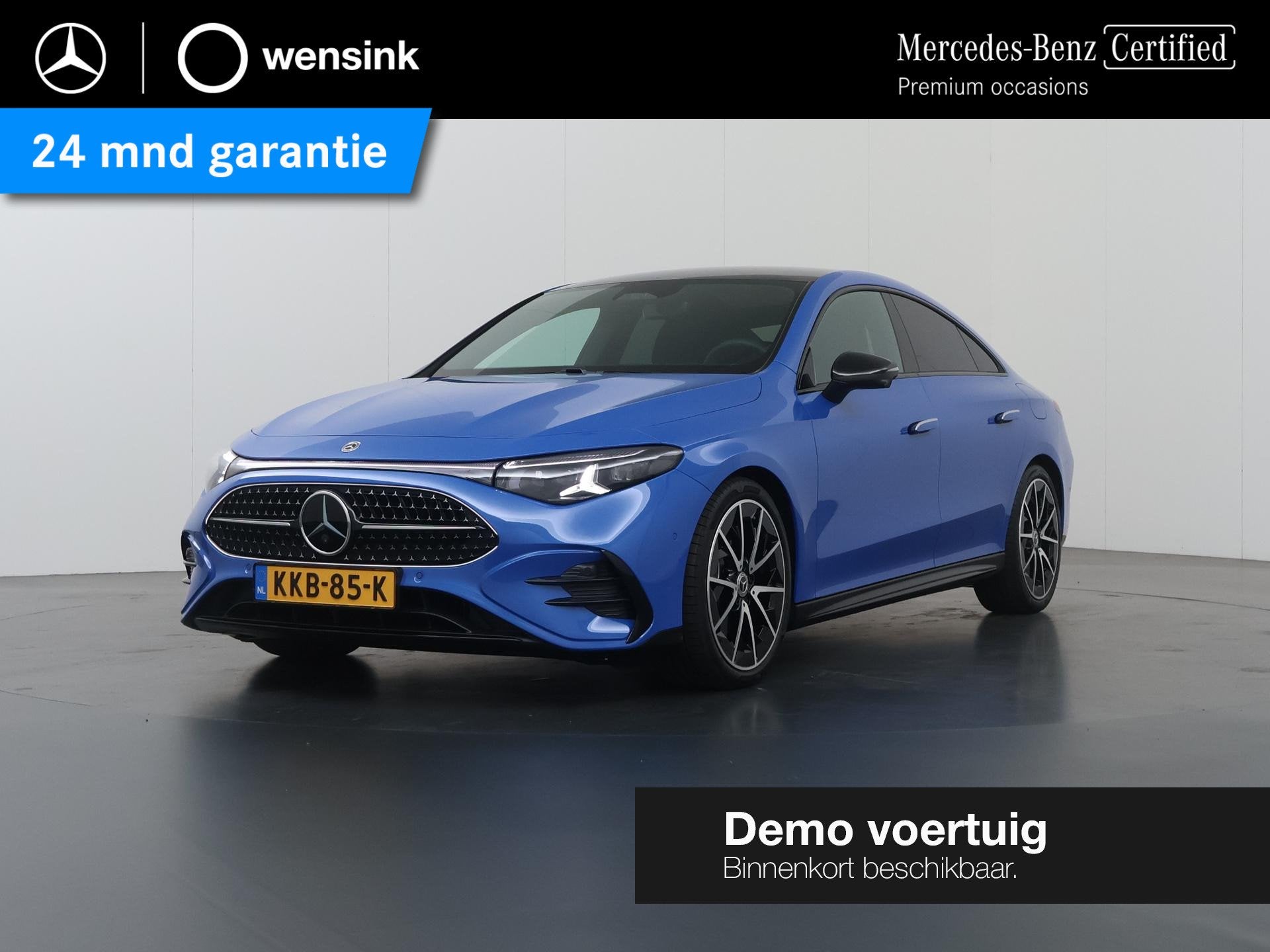 Mercedes-Benz CLA-Klasse 180 Business Solution AMG | MULTIBE, CLA, 136 pk, Blauw, Origineel Nederlands
