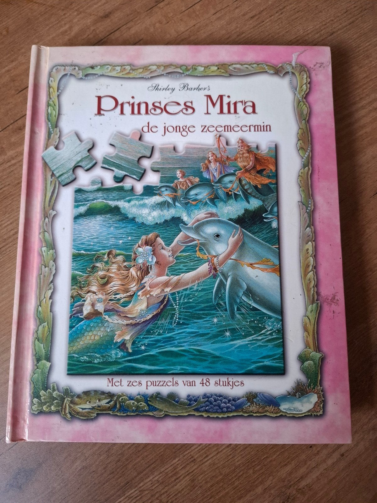 Prinses Mira de jonge zeemeermin - Puzzelboek, Boeken, Ophalen of Verzenden, Gelezen, Shirley Barber