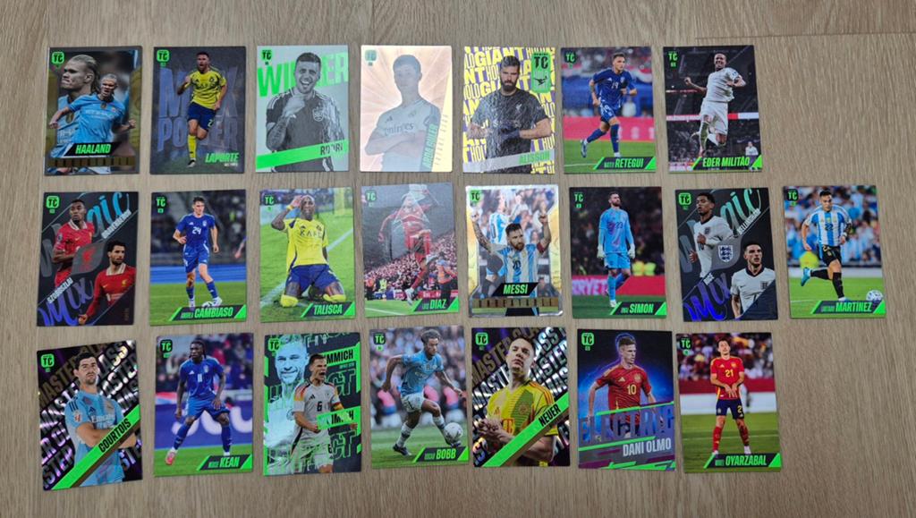 19 Panini Fifa Top Class voetbalkaarten, Ophalen of Verzenden, Zo goed als nieuw, Poster, Plaatje of Sticker