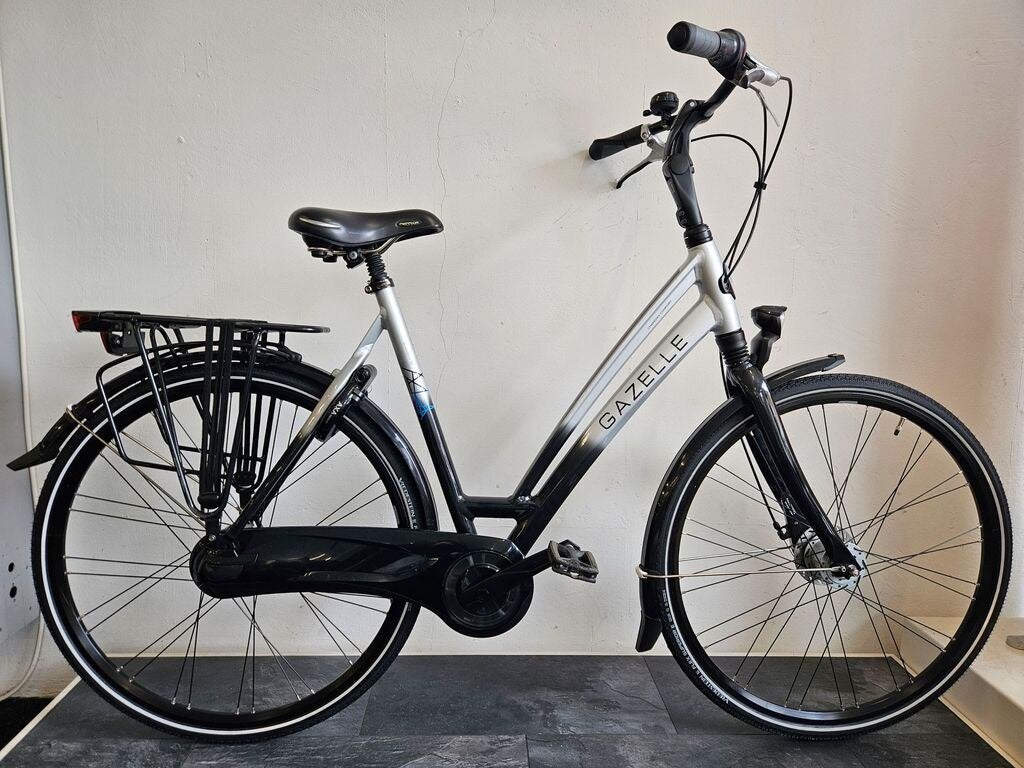 Gazelle Chamonix C7 met Rollerbrakes, Fietsen en Brommers, Fietsen | Dames | Damesfietsen, 56 cm of meer, Ophalen of Verzenden