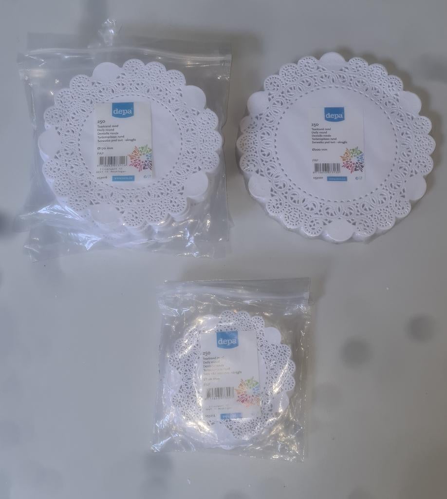 Depa taartranden:  Depa taartranden rond  5x, Ophalen, Nieuw, Taarten of Cupcakes, Bakvorm