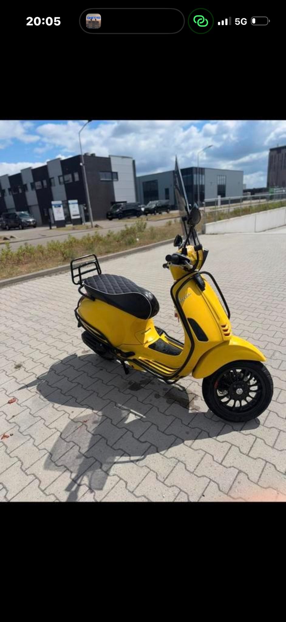 Vespa sprint 2017, Fietsen en Brommers, Scooters | Vespa, Gebruikt, Benzine, Ophalen of Verzenden