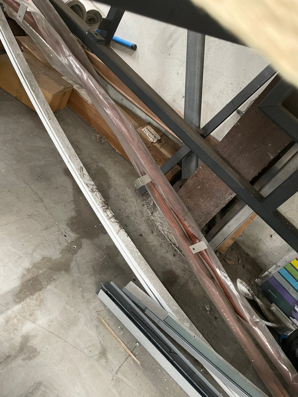 Hout trap leuning met beugel. Niuewe, Ophalen, Nieuw