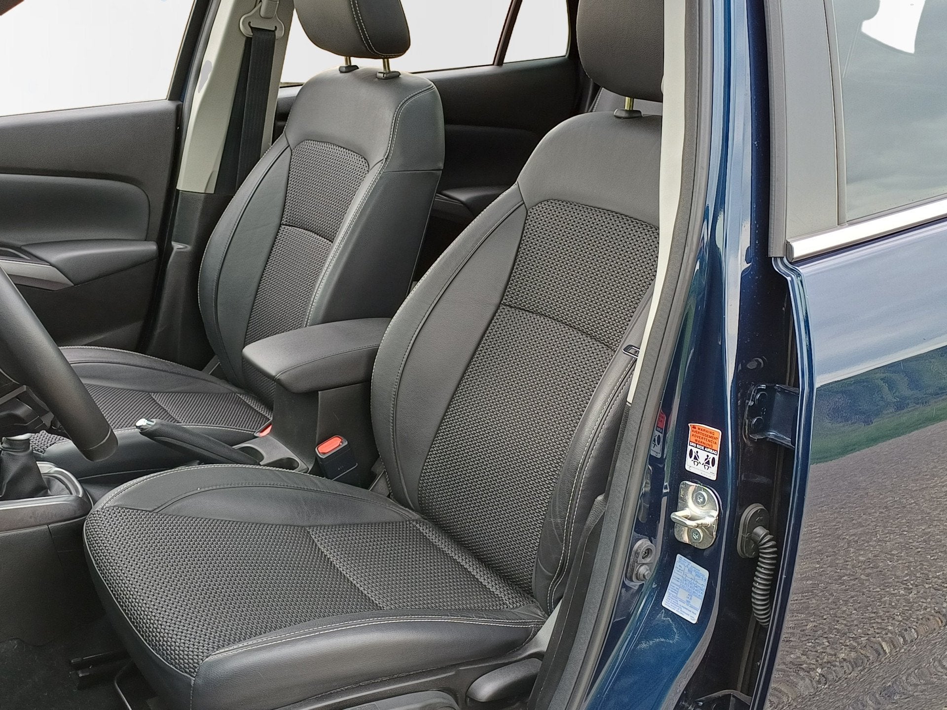 Suzuki S-Cross 1.4 Boosterjet Style Smart Hybrid /Nieuwstaat, Auto's, Voorwielaandrijving, Gebruikt, Blauw, Leder en Stof