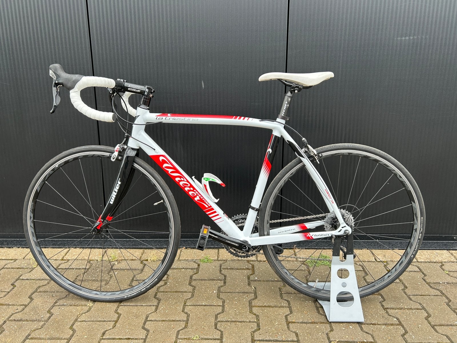 Wilier Triestina competizione  54cm, wit, Gebruikt, Carbon, Meer dan 20 versnellingen, 53 tot 57 cm