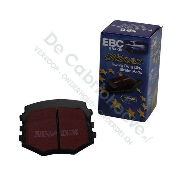 MX5 EBC Remblokken ultimax voorzijde NC 1.8l en 2.0l, De Cabriohoeve VOF, Nieuw, Info@cabriohoeve.nl, Julianalaan 9, 9462PG Gasselte, Nederland