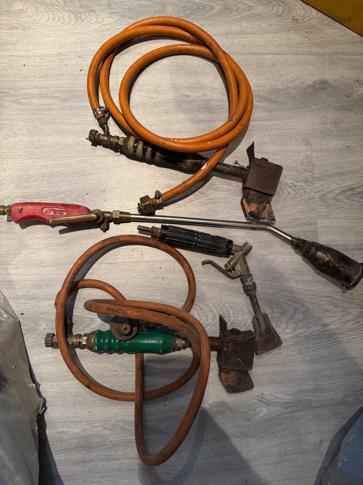 Complete set branders, Ophalen of Verzenden, Gebruikt