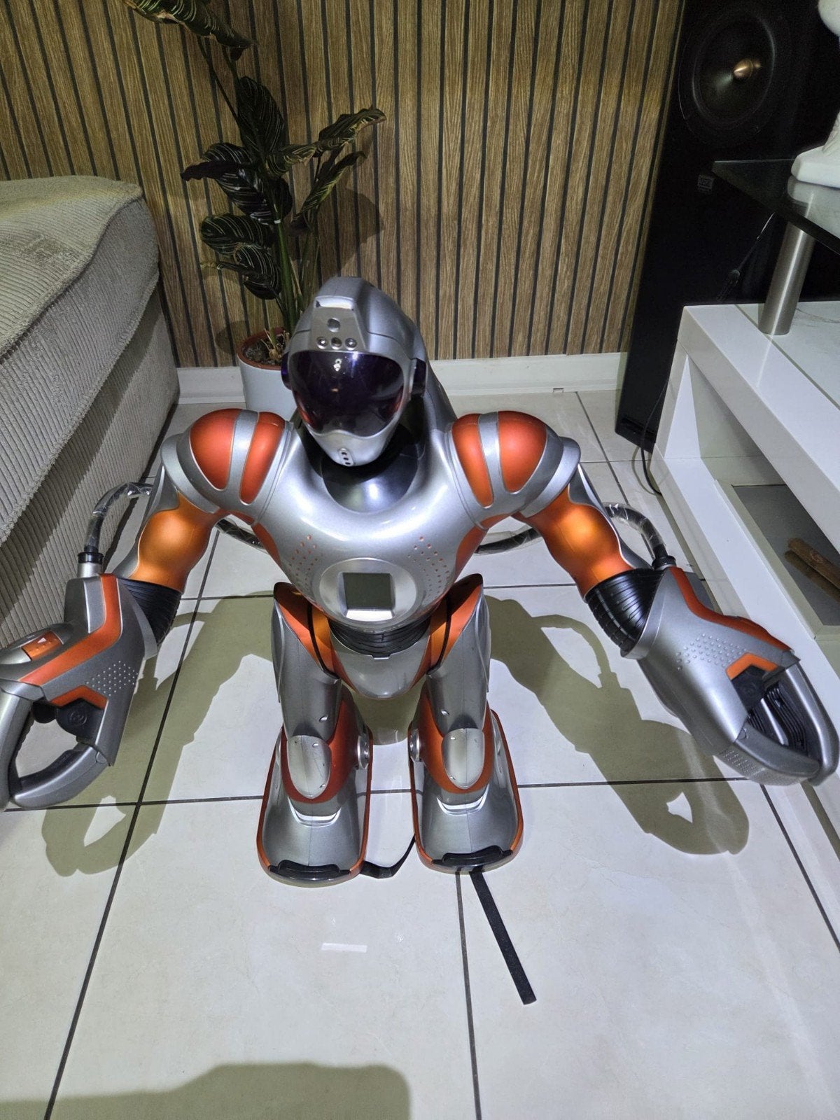 Vintage RS Media Robot - Interactief en Programmeerbaar, Ophalen of Verzenden, Gebruikt, Jongen of Meisje